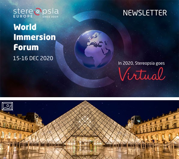 INTAJ212 est partenaire officiel du Forum mondial de l’Immersion STEREOPSIA 2020.